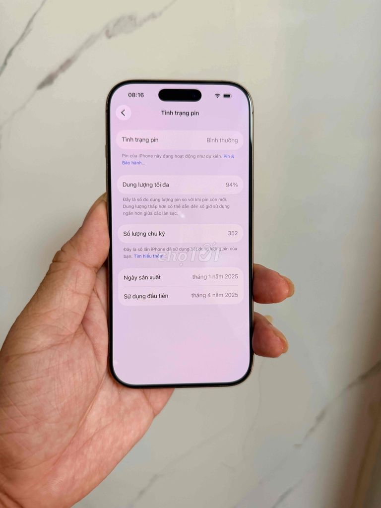 Iphone 16 Pro 256gb Samac Qte Mã LL Esim zin áp. Mua bán Điện thoại tại Quận 6 Tp Hồ Chí Minh được đăng bởi Chuyên mua bán điện thoại laptop hình 1