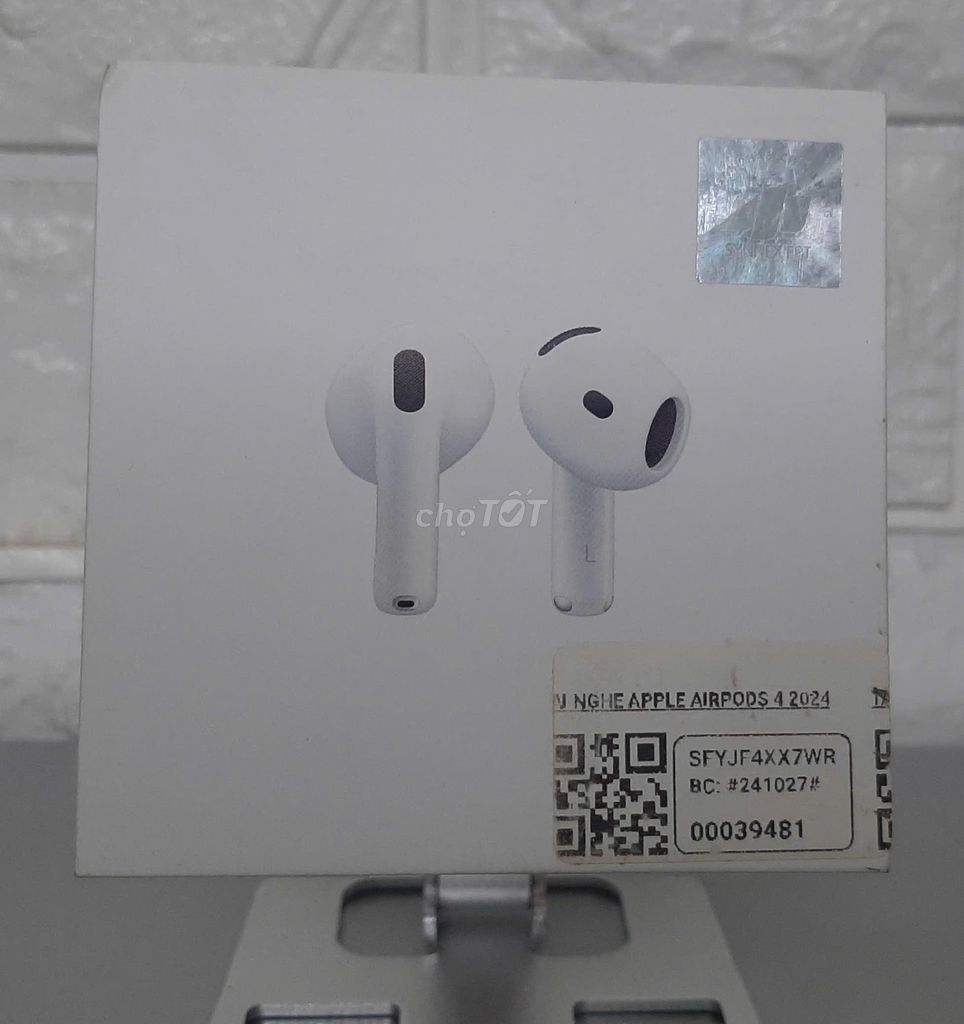 Vỏ Hộp Apple Airpods 4 Chính Hãng.