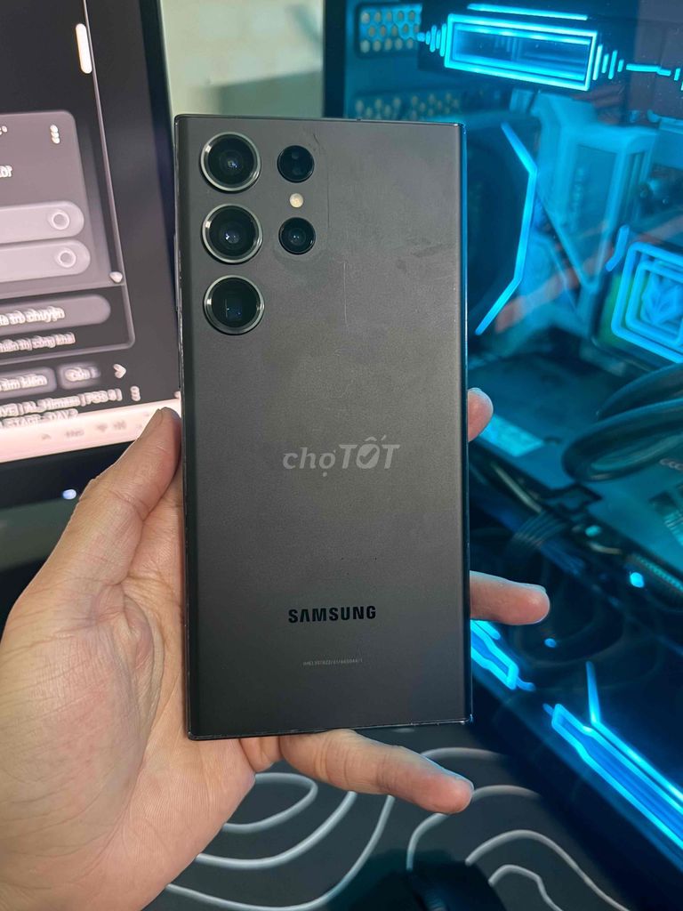 Samsung Galaxy S23 Ultra Đen Đã sử dụng. Mua bán Điện thoại tại Huyện Krông Pắc Đắk Lắk được đăng bởi Nguyễn Bá Khanh hình 1
