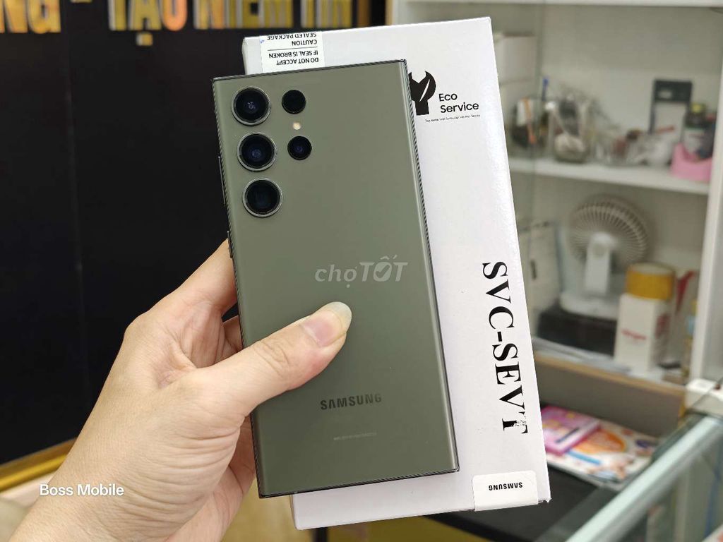 Samsung Galaxy S23 Ultra 256GB chính hãng đẹp keng. Mua bán Điện thoại tại Quận Hai Bà Trưng Hà Nội được đăng bởi Boss Mobile hình 1
