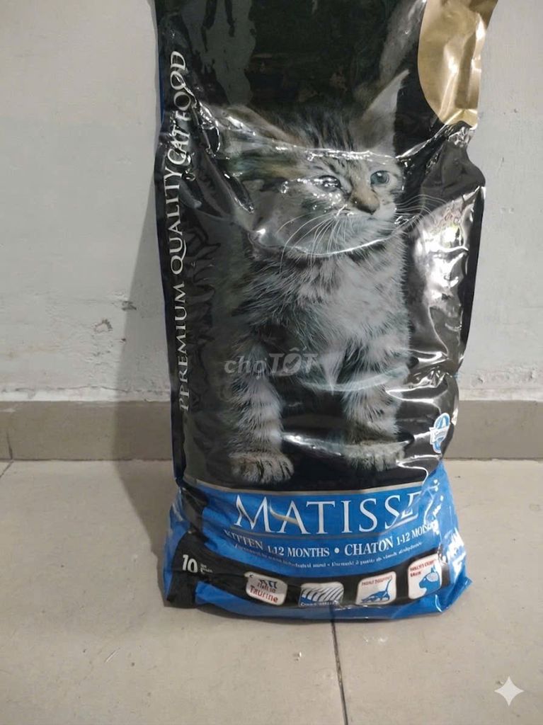 Thức ăn cho mèo Matisse 10kg. Mua bán Phụ kiện, Thức ăn, Dịch vụ tại Quận Tân Phú Tp Hồ Chí Minh được đăng bởi TB Oops hình 1