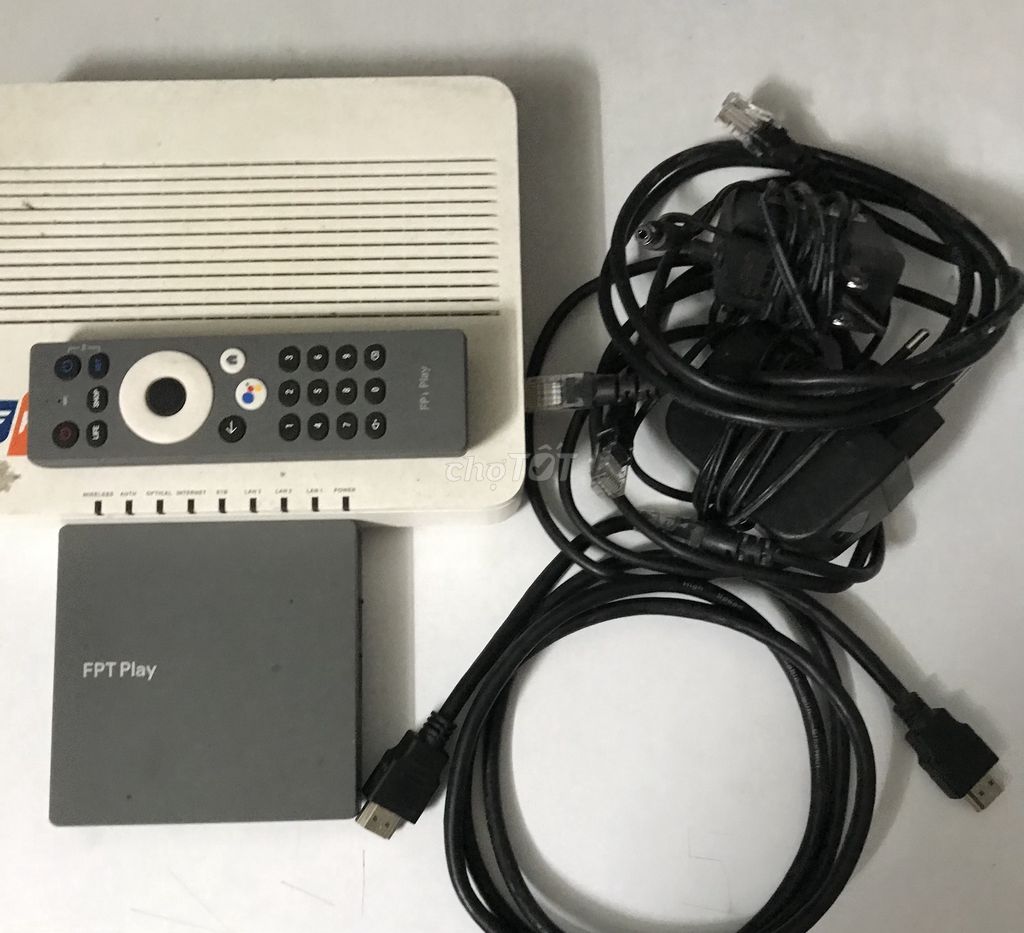 Full bộ Đầu thu truyền hình mạng FPT Play Box. Mua bán Phụ kiện (Màn hình, Chuột...) tại Quận Lê Chân Hải Phòng được đăng bởi Dung Anh hình 1