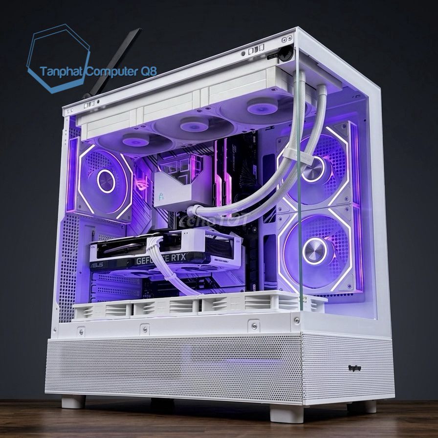 PC Core i9 Full Trắng - Game AAA / LiveStream. Mua bán Máy tính để bàn tại Quận 8 Tp Hồ Chí Minh được đăng bởi Tấn Phát Computer Q8 hình 1