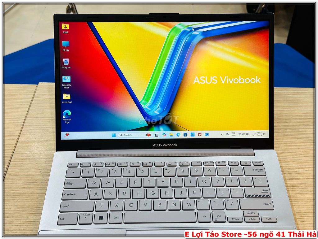 E pass lại Asus Vivobook E1404 Ryzen 5 7520U