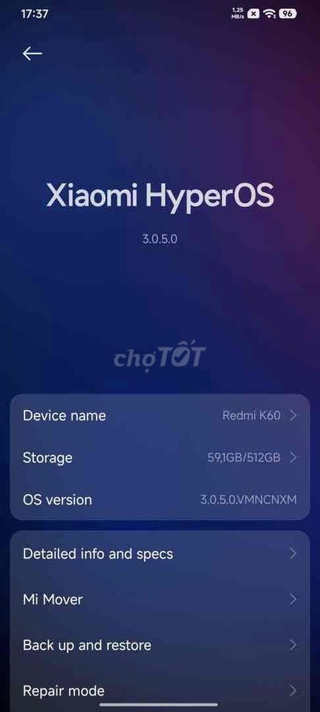 Xiaomi Redmi K60 512GB Trắng. Mua bán Điện thoại tại Thành phố Vĩnh Yên Vĩnh Phúc được đăng bởi Tuấn Kiệt hình 1