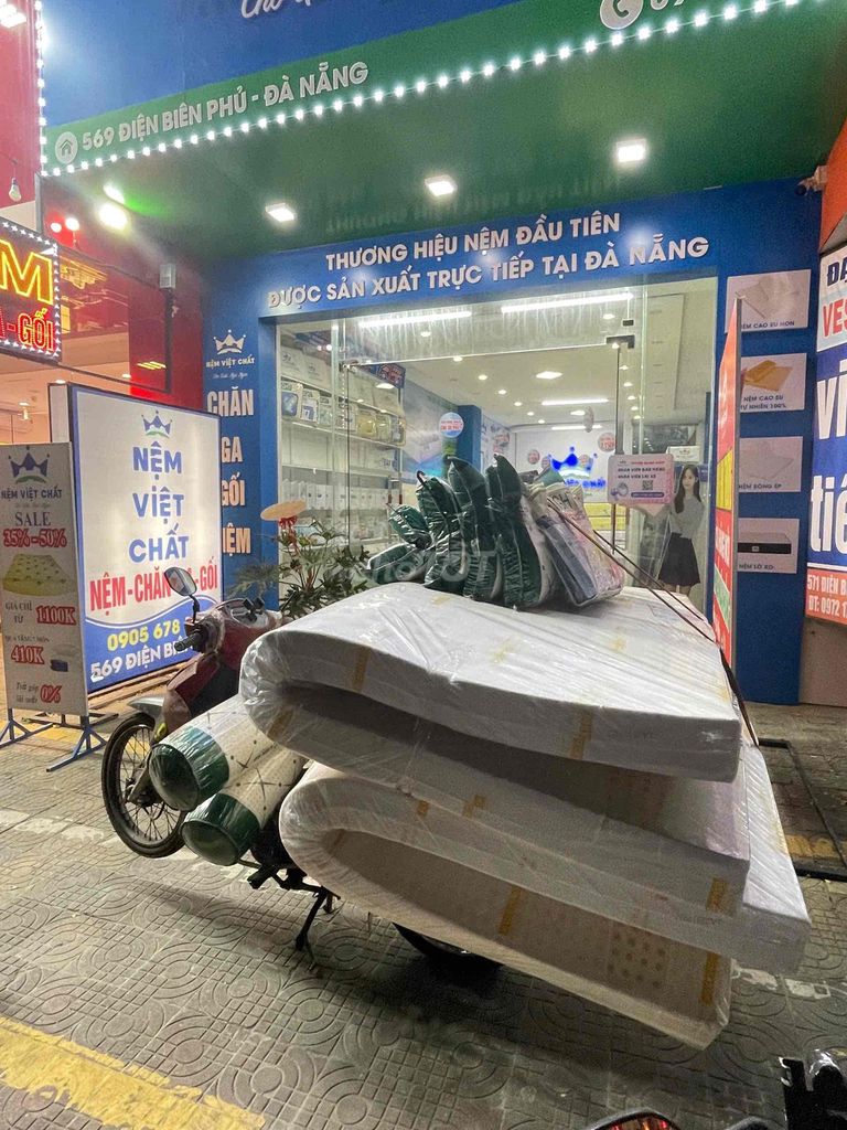 Nệm Việt Chất cao su thiên nhiên. Mua bán Giường, chăn ga gối nệm tại Quận Cẩm Lệ Đà Nẵng được đăng bởi Cẩm Ly hình 1