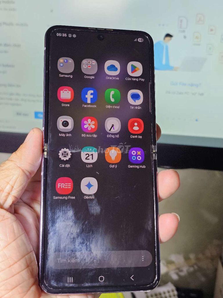 Samsung Galaxy Z Flip4 128GB VN giá trải nghiệm . Mua bán Điện thoại tại Quận 8 Tp Hồ Chí Minh được đăng bởi Thiên Hòa mobile  hình 1