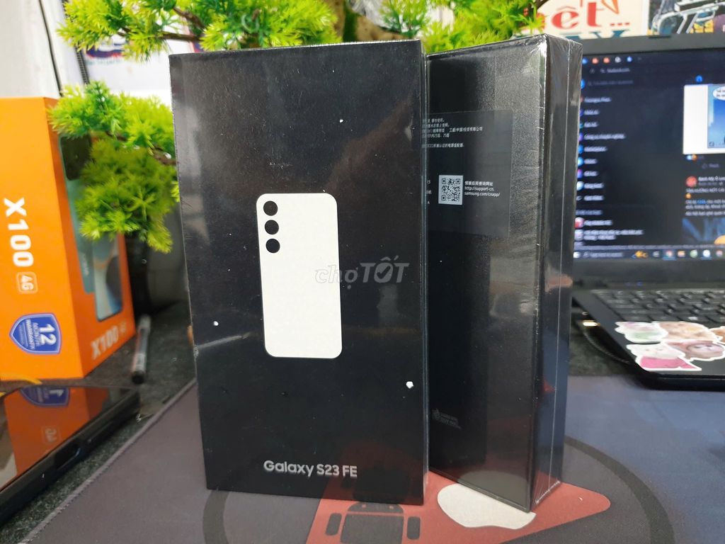 Galaxy S23 FE 5G Mới Fullbox 2 sim Chip Snap8gen 1. Mua bán Điện thoại tại Quận Thanh Xuân Hà Nội được đăng bởi Playmobile Shop hình 1