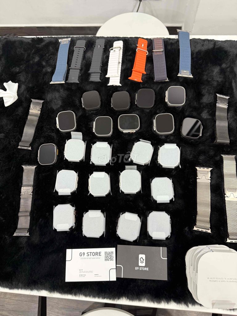 apple wtach Ultra 2 -2024 Màu Đen vs Trắng new. Mua bán Thiết bị đeo thông minh tại Quận 3 Tp Hồ Chí Minh được đăng bởi G9 Store  hình 1