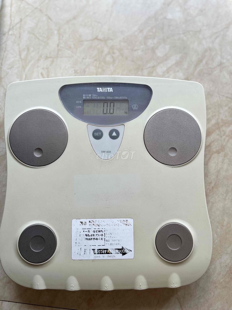 Cân phân tích sức khoẻ Tanita TBF-634 Nhật Bản. Mua bán Đồ chuyên dụng, Giống nuôi trồng tại Quận Kiến An Hải Phòng được đăng bởi dien hong hình 1