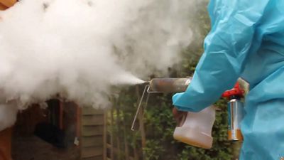 Máy phun khói diệt côn trùng fogger mini KB-100