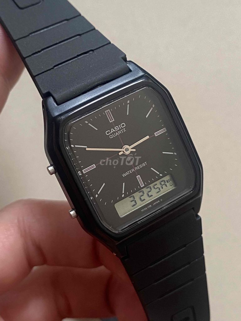 CASIO AQ-48 HOẠT_ĐỘNG CHUẨN_2MÁY ĐỘ MỚI CAO