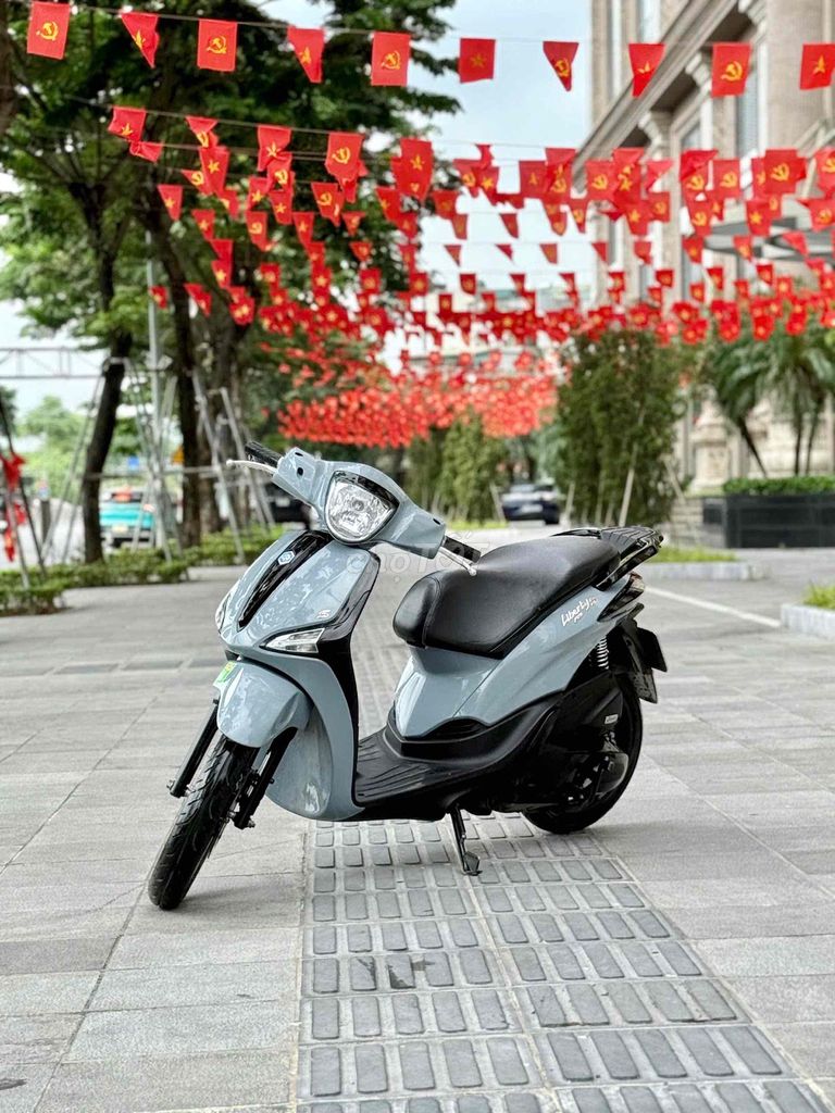 Piaggio Liberty ABS iGet 2019 Xám xi măng 29T1. Mua bán Xe máy tại Quận Ba Đình Hà Nội được đăng bởi Xe Máy Nam Thi hình 3
