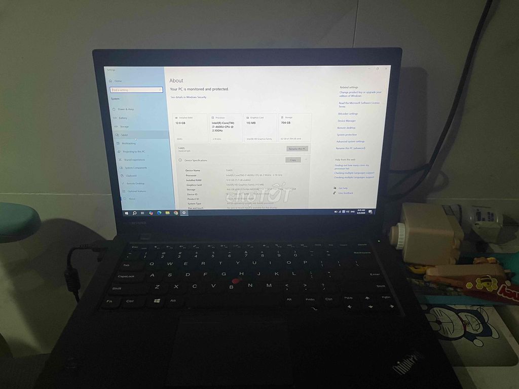 Lenovo Thinkpad T440S Core i7 Ram 12GB ổ SSD. Mua bán Laptop tại Quận Nam Từ Liêm Hà Nội được đăng bởi Mr Trung hình 1