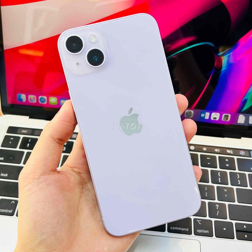 iPhone 14 Plus tím 128G 256G FULLBOX APPLE 08/2024. Mua bán Điện thoại tại Quận Thanh Xuân Hà Nội được đăng bởi Nguyễn Huy Dũng hình 1