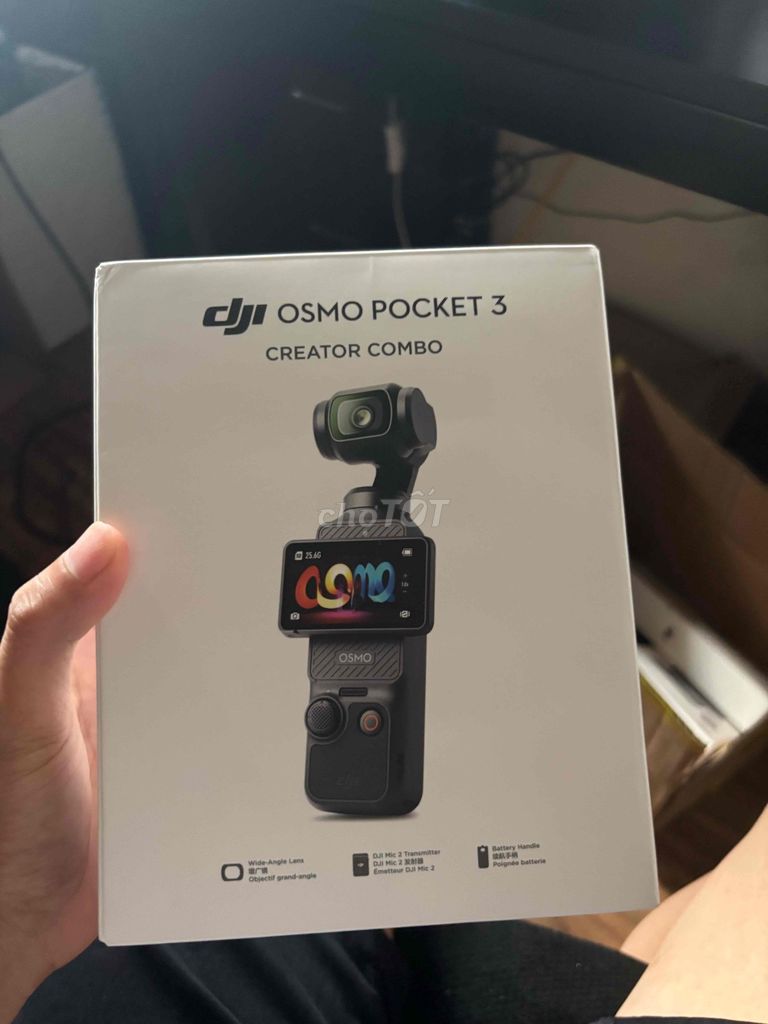 DJI Osmo Pocket 3 Creator Combo Đen. Mua bán Máy ảnh, Máy quay tại Quận Hà Đông Hà Nội được đăng bởi Phước Lê Hữu hình 1