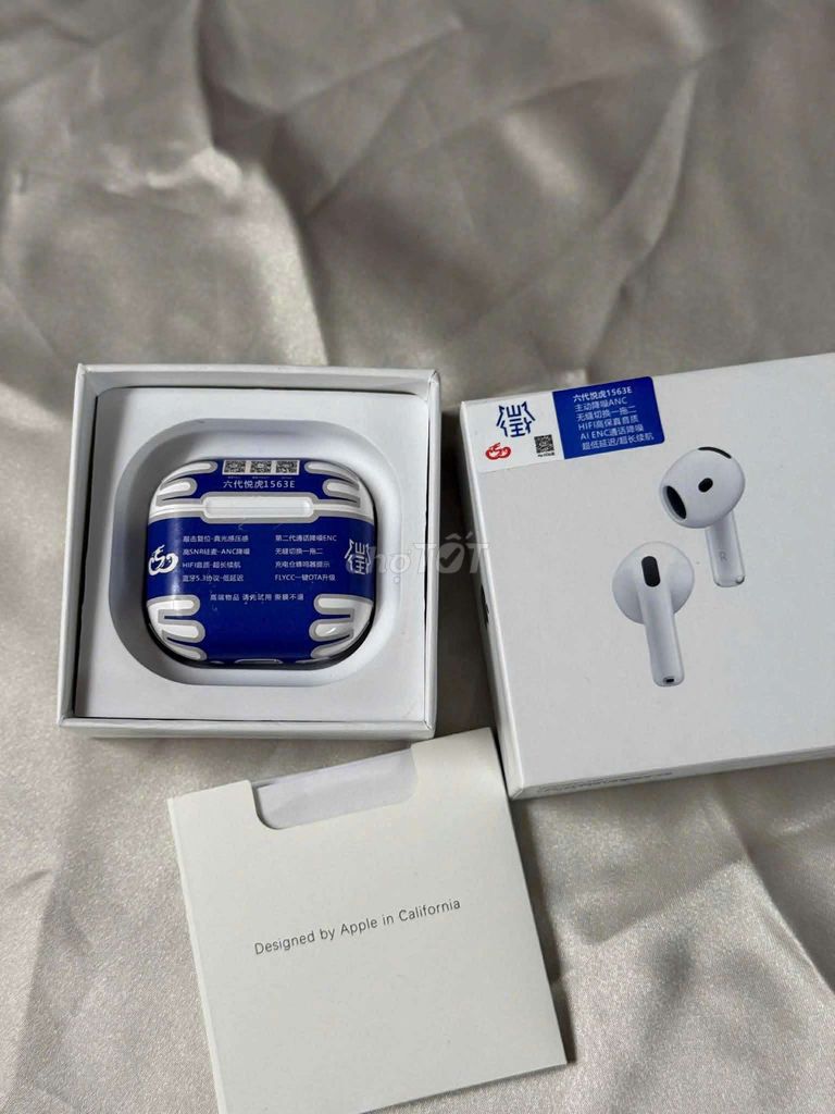 Tai nghe bluetooth AIRPOD 4 HỔ VẰN 1563E. Mua bán Tivi, Âm thanh tại Quận Thanh Khê Đà Nẵng được đăng bởi Nguyễn Thùy Trang hình 1