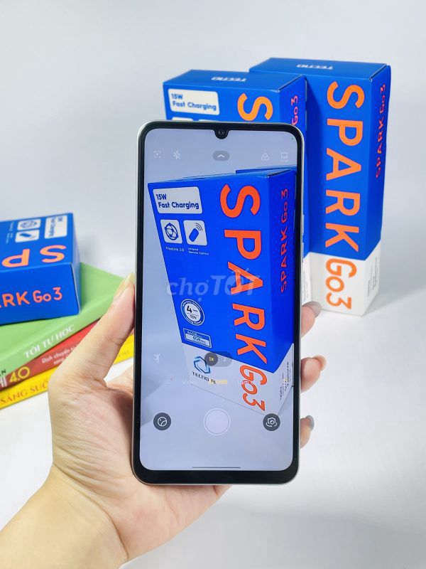 Tecno Spark Go 3 4GB/64GB mới chính hãng. Mua bán Điện thoại tại Quận Hải Châu Đà Nẵng được đăng bởi Thousgiakho hình 1