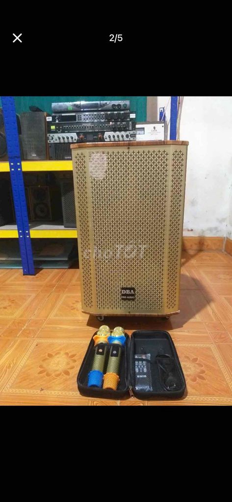 Loa kéo DBA Vàng kem. Mua bán Tivi, Âm thanh tại Huyện Chương Mỹ Hà Nội được đăng bởi Văn Tú hình 1
