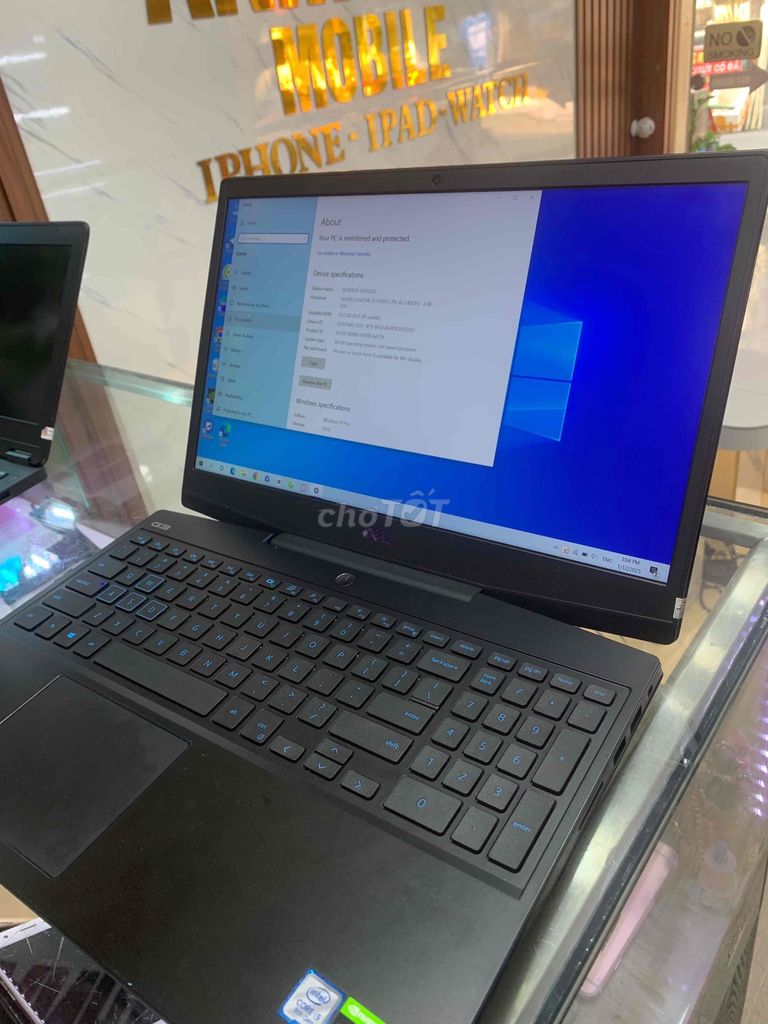 laptop dell gaming G3 i5 gen 9 16/512g gtx 1050