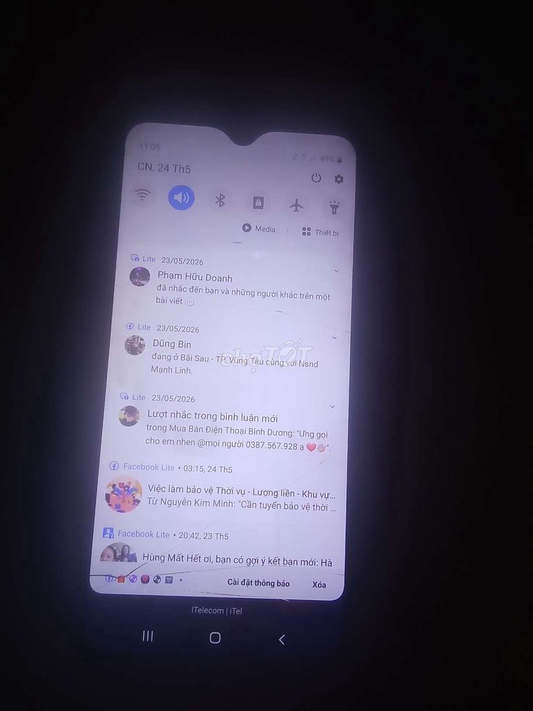 Samsung Galaxy M20 Đen. Mua bán Điện thoại tại Quận Bình Thạnh Tp Hồ Chí Minh được đăng bởi duc manh chu hình 1