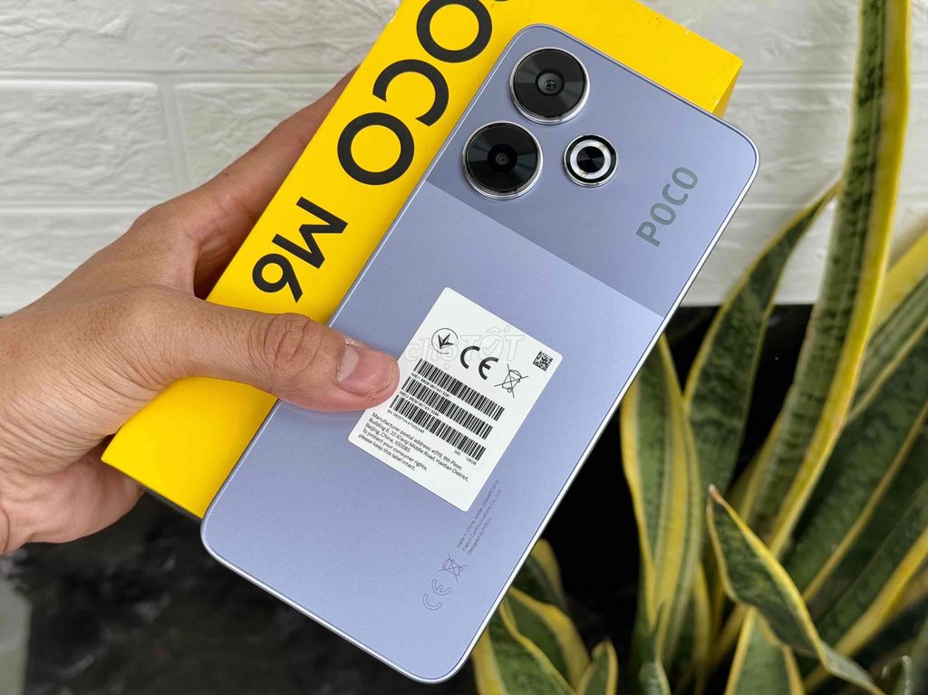 POCO M6 6GB/128GB Full Hộp, bảo hành VIP 1 ĐỔI 1