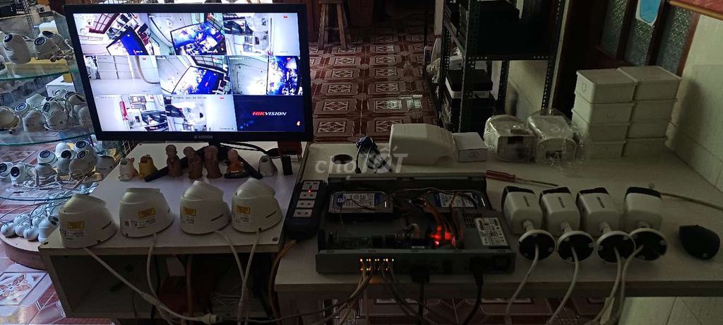 Hệ thống 8 camera Hikvision 2MP. Mua bán Máy ảnh, Máy quay tại Huyện Mỏ Cày Bắc Bến Tre được đăng bởi Camera Thanh Lý Bến Tre hình 1