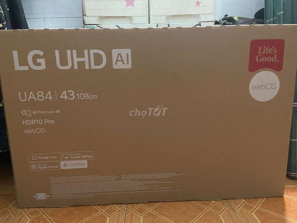 Tivi LG UHD AI UA84. Mua bán Tivi, Âm thanh tại Thành phố Dĩ An Bình Dương được đăng bởi Linh Le Van hình 1