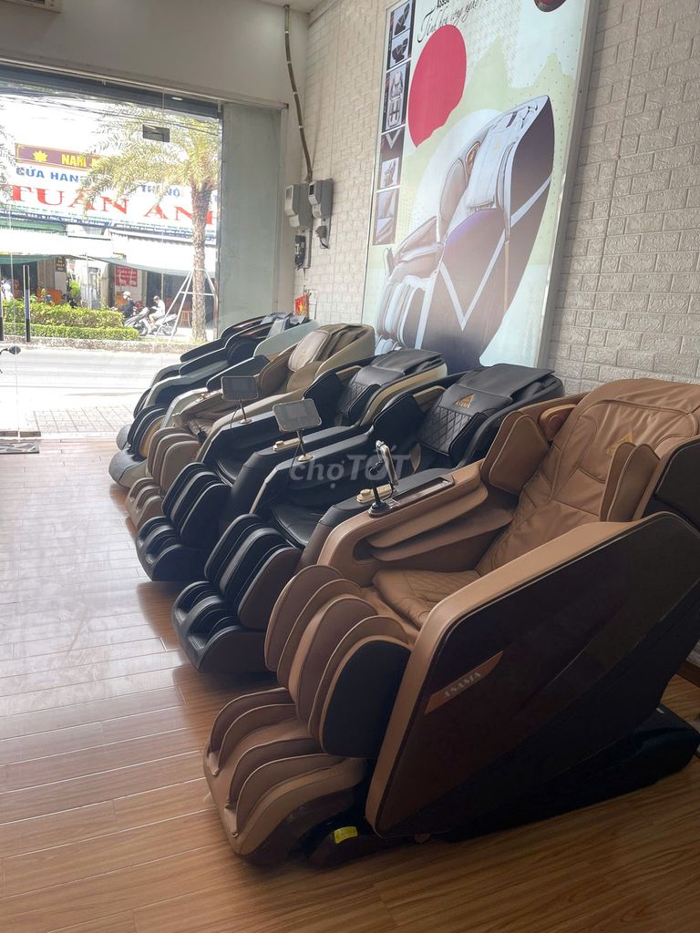 Ghế massage Asama AS-250 Cam đất Mới 98%. Mua bán Bàn ghế tại Quận 4 Tp Hồ Chí Minh được đăng bởi lantuongasama hình 1