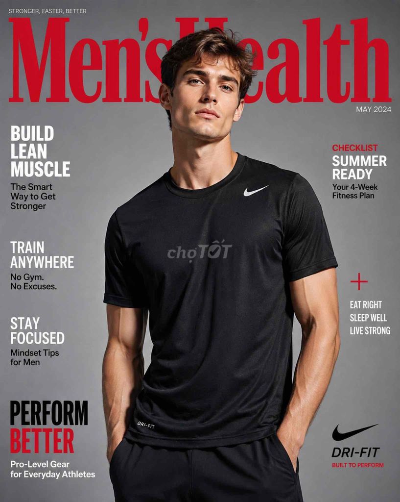 Áo thun Nike Nam M Polyester Đen. Mua bán Quần áo tại Huyện Hàm Tân Bình Thuận được đăng bởi 2hand LCT hình 1