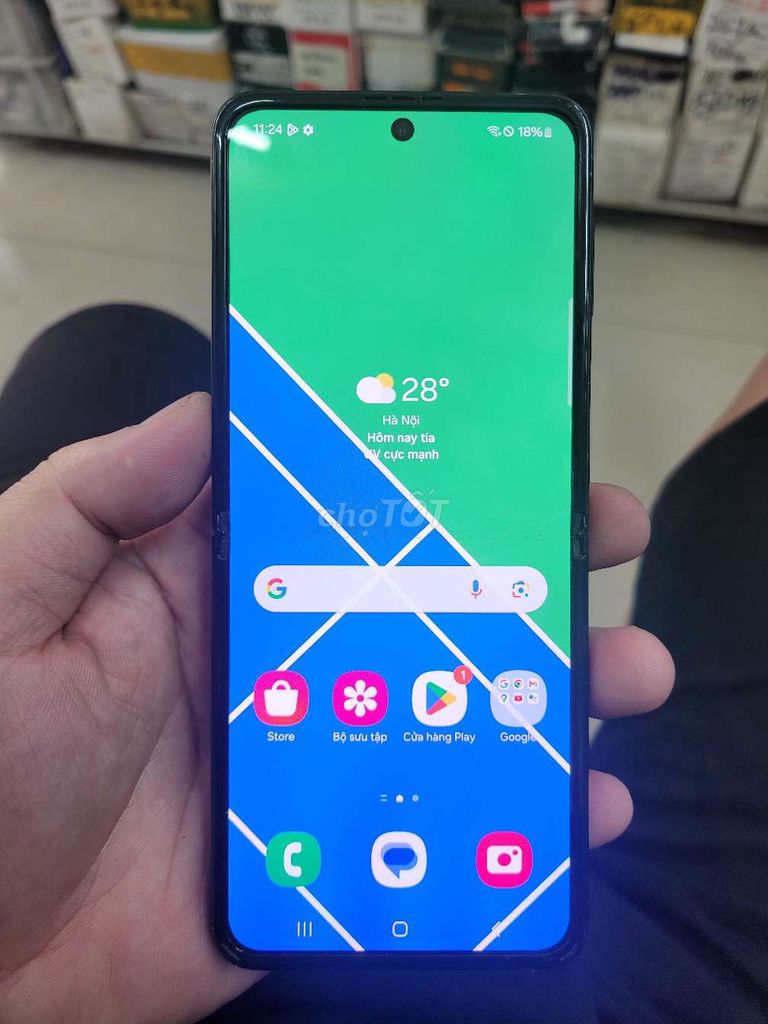 Samsung Galaxy Z Flip3 5G 128GB Đen. Mua bán Điện thoại tại Thành phố Nam Định Nam Định được đăng bởi Thắng Nguyễn hình 1