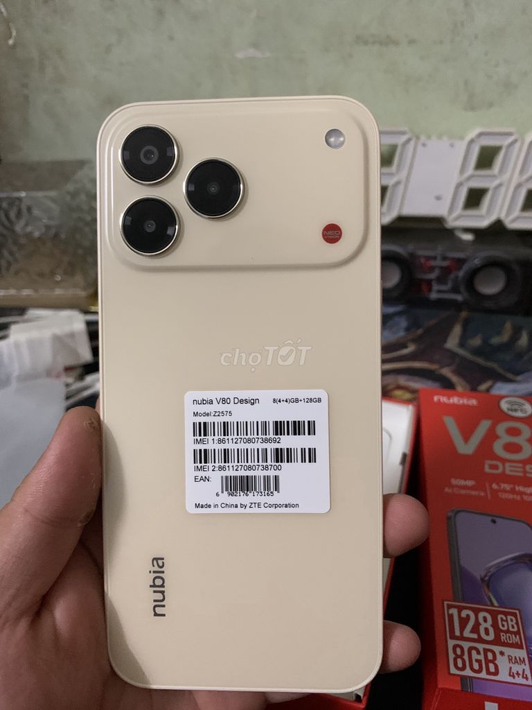 Nubia V80 Design 128GB Kem 8GB. Mua bán Điện thoại tại Huyện Phú Lộc Thừa Thiên Huế được đăng bởi Vỹ Dương hình 1