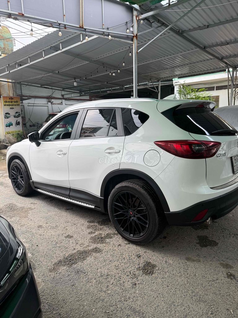 Mazda CX5 2.5L 2016 белая 110 000 км