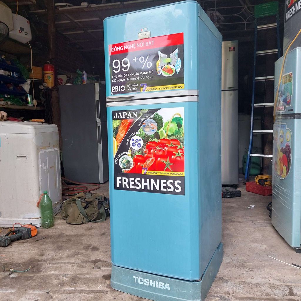 Tủ lạnh Toshiba 150L đẹp,dùng tốt. Mua bán Tủ lạnh tại Quận Long Biên Hà Nội được đăng bởi Đặng Thị Trang hình 1