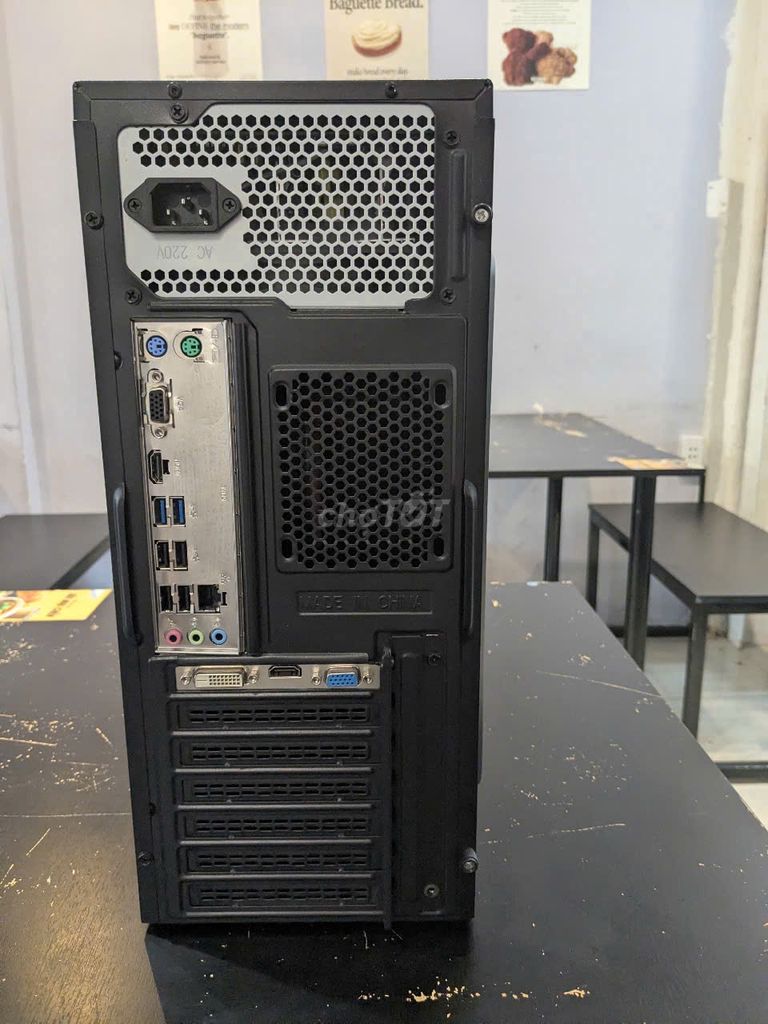 PC mới ráp tình trạng sử dụng 90%