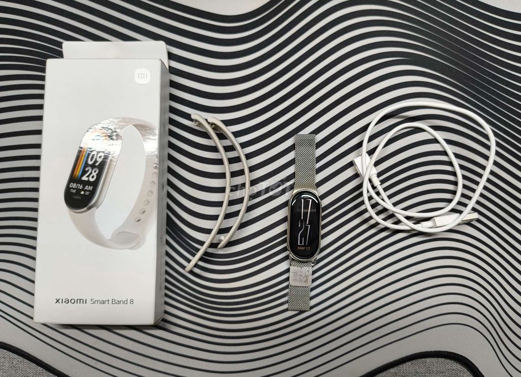 Xiaomi Band 8 Vàng Đã sử dụng. Mua bán Thiết bị đeo thông minh tại Quận Phú Nhuận Tp Hồ Chí Minh được đăng bởi Toàn Lê hình 1