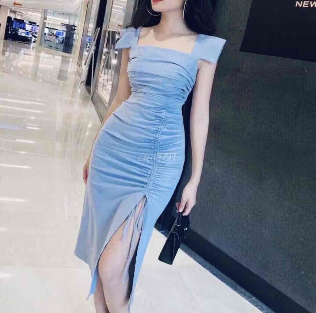 Đầm Nữ Vananh Scarlet Xanh nhạt Size M. Mua bán Quần áo tại Quận Bình Thạnh Tp Hồ Chí Minh được đăng bởi Tran Thuy hình 1
