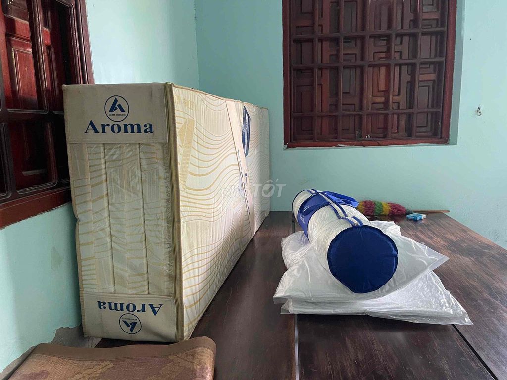 Nệm bông ép Aroma gấp 3. Mua bán Giường, chăn ga gối nệm tại Thành phố Mỹ Tho Tiền Giang được đăng bởi NỆM GIÁ KHO MỸ THO hình 1