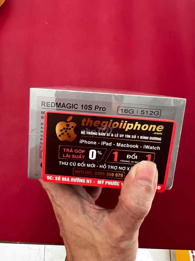 REDMAGIC 10S Pro 16GB/512GB Newseal. Mua bán Điện thoại tại Thị xã Bến Cát Bình Dương được đăng bởi Thế Giới Phone hình 1