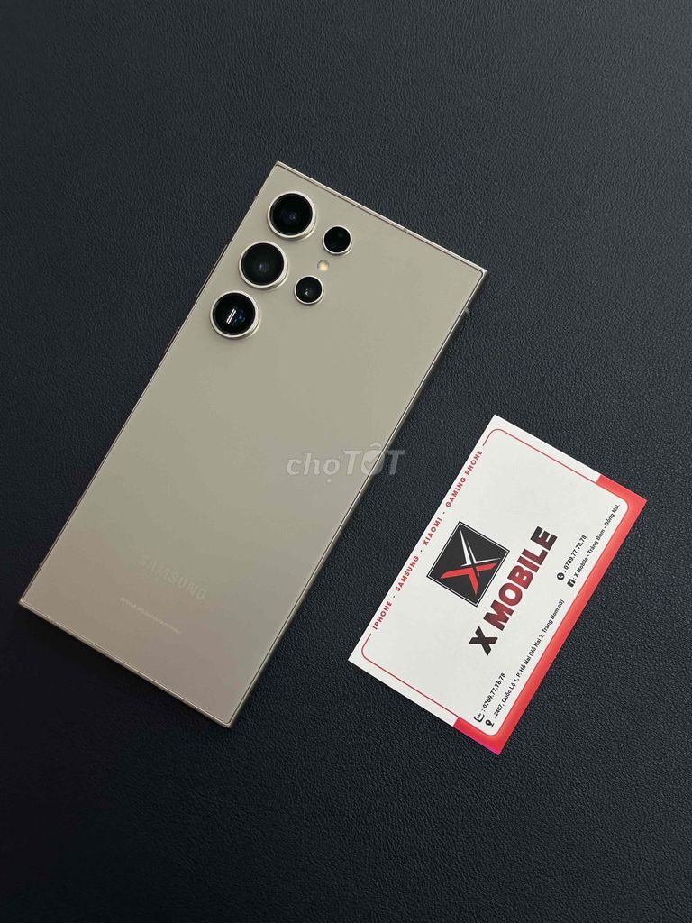 S24 ULTRA 12/256G 5G 2S TITAN CỰC CHẤT- SNAP 8GEN3. Mua bán Điện thoại tại Huyện Trảng Bom Đồng Nai được đăng bởi X Mobile Trảng Bom hình 1