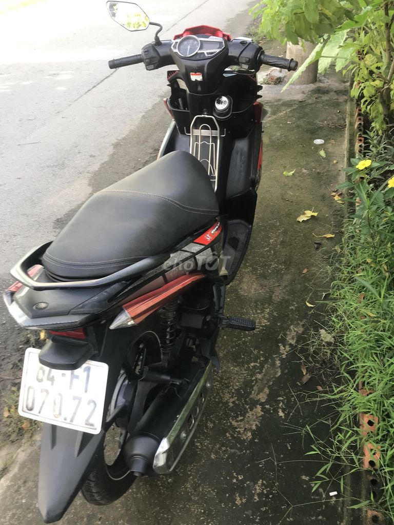 Yamaha novo 5 Fi 125 phân khối màu đỏ. Mua bán Xe máy tại Huyện Bến Lức Long An được đăng bởi Nguyên  hình 5