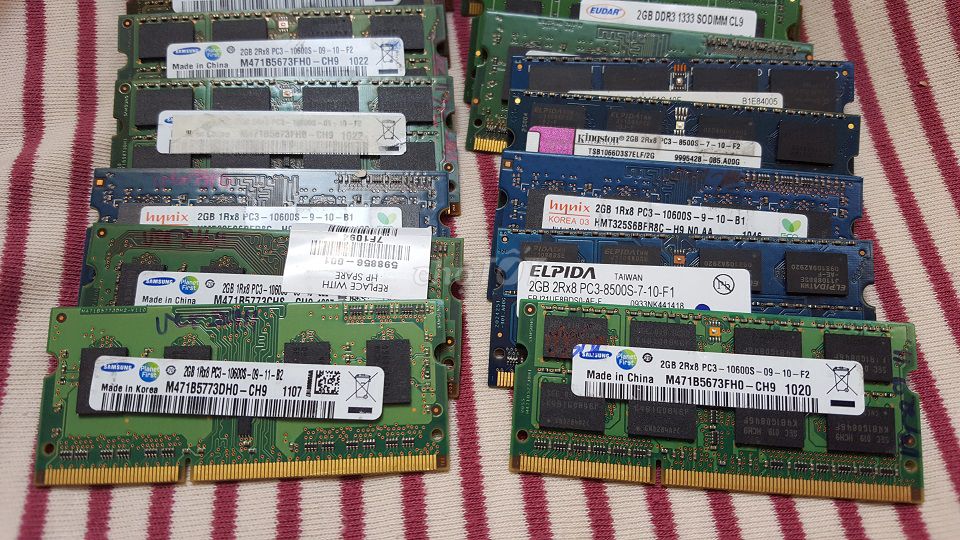 Ram laptop 2GB DDR3 | Ram Laptop tháo máy