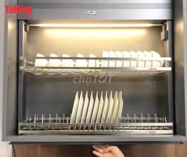 Kệ bát đĩa  Nâng hạ điện Taking. Mua bán Dụng cụ nhà bếp tại Quận Cẩm Lệ Đà Nẵng được đăng bởi Nội Thất Bếp Trọn Gói Gia Đình Phát  hình 1