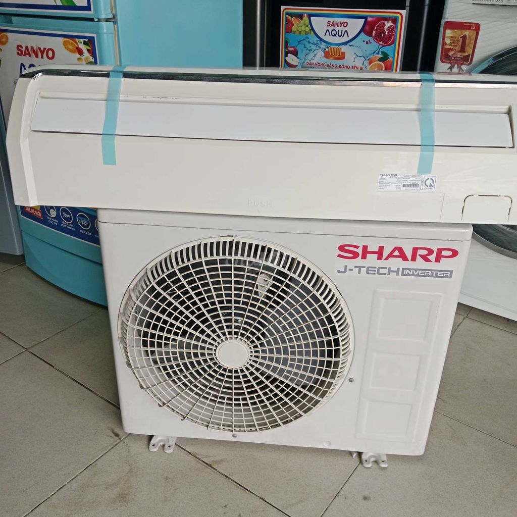 Máy lạnh Sharp J-Tech Inverter Trắng. Mua bán Máy lạnh, điều hoà tại Thành phố Dĩ An Bình Dương được đăng bởi Trịnh Việt toàn hình 1