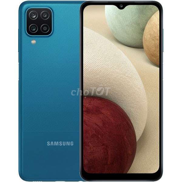 Samsung Galaxy A12 Xanh dương 4/128GB. Mua bán Điện thoại tại Quận Gò Vấp Tp Hồ Chí Minh được đăng bởi Bình An hình 1