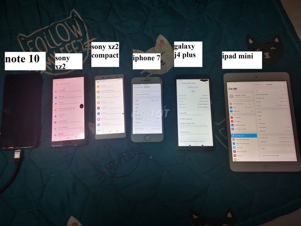 iphone 7 -ipadmini 32GB. Mua bán Điện thoại tại Quận Tân Bình Tp Hồ Chí Minh được đăng bởi nam hình 1