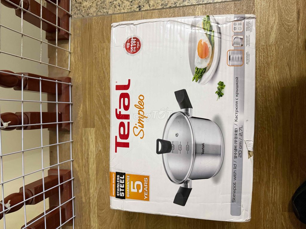 Nồi Tefal Simpleo Thép không gỉ. Mua bán Dụng cụ nhà bếp tại Quận Hoàng Mai Hà Nội được đăng bởi Vũ Việt Tùng hình 1