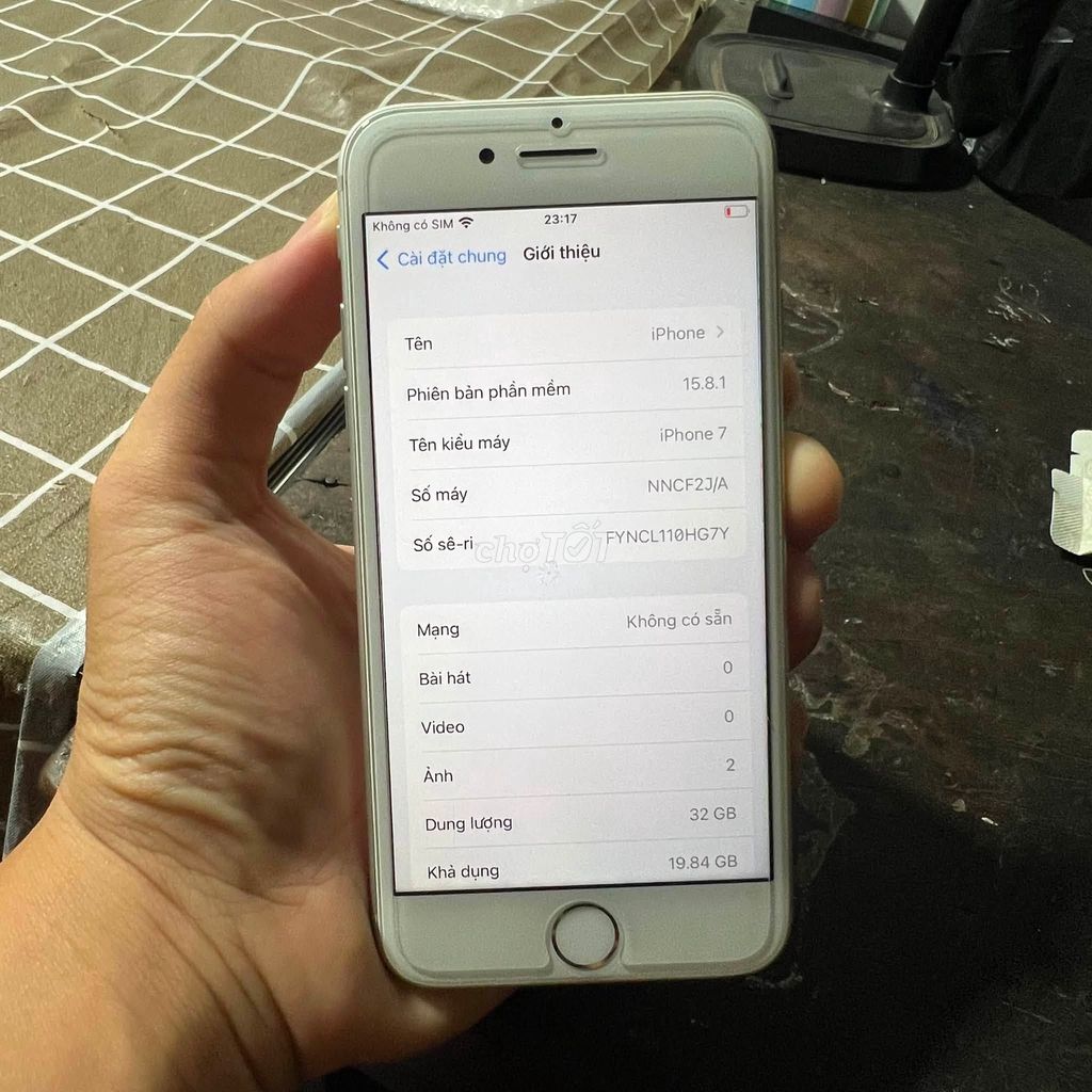 Apple iPhone 7 32GB Đen, Bạc, Hồng Đã sử dụng. Mua bán Điện thoại tại Huyện Tuy An Phú Yên được đăng bởi Hội Đồ Điện Tử hình 1