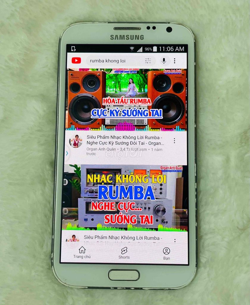 Galaxy Note 2 bản Hàn Quốc  màn đẹp keng. Mua bán Điện thoại tại Quận Phú Nhuận Tp Hồ Chí Minh được đăng bởi Minh hình 4