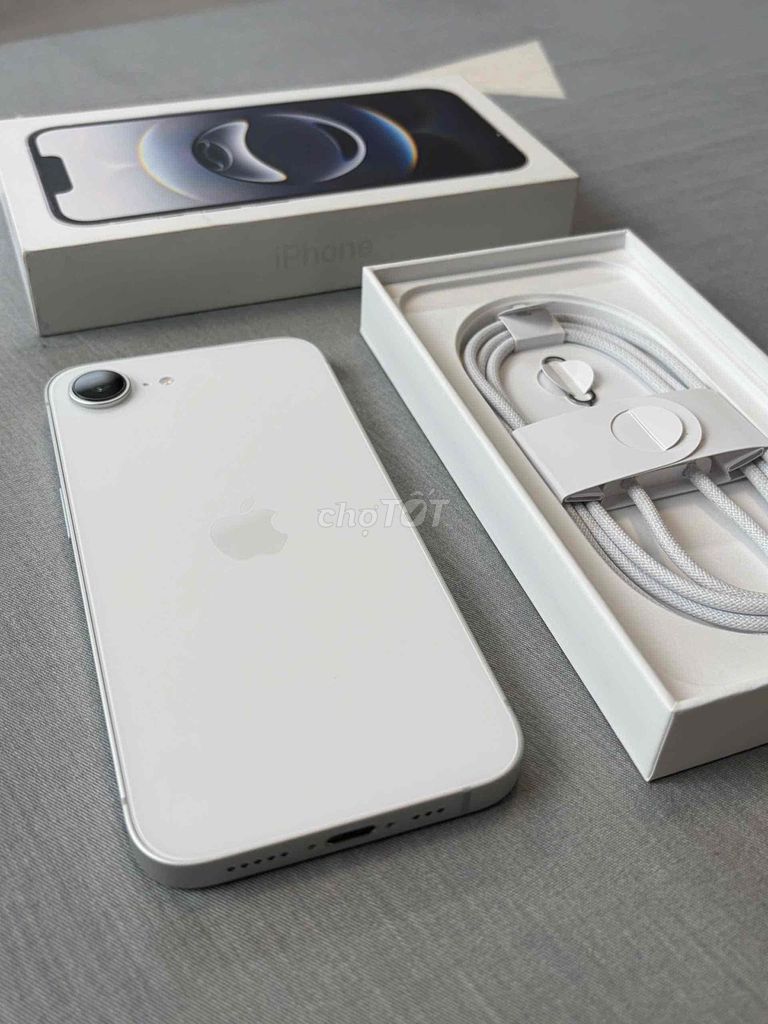 Apple iPhone 16e 128GB Trắng 99,99%. Mua bán Điện thoại tại Quận 8 Tp Hồ Chí Minh được đăng bởi Lương Quốc Quý hình 1